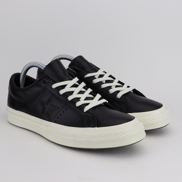 converse unisex leather shoes